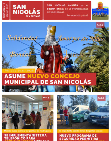 Boletín San Nicolás Mayo 2025