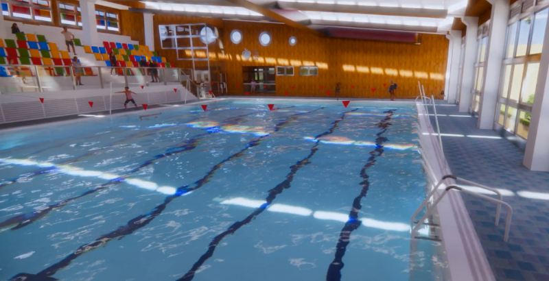 Proyecto de piscina temperada entra en su fase final
